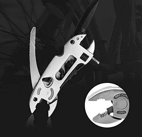 Miniatura 8 de Doblar multi herramienta al aire libre sobrevivir campamento Destornillador Llave Alicates de mandíbula Llave multifunción multifunción