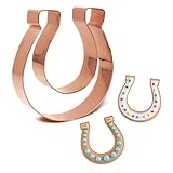 Horseshoe Copper Cookie Cutter (3 Inch)