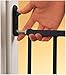 Kidco Safeway Gate, Top of Stairs Gate, Black