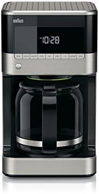 Braun Brew Sense Drip Coffee Maker, 12 cup, Black