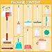 GKKBSJ Kids Cleaning Toy Set, Kids Vacuum That Really Works, with Broom and Dustpan Mop Set for Toddlers 1-2-3-4-5-6, Toddler Vacuum Cleaner, Pretend Play Toys, Play Cleaning Supplies, Baby Vacuum