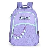 Mochila Feminina Stitch Roxo Escolar Luxcel Ms50071sc