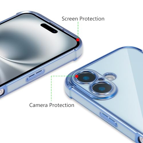 Coque de téléphone avec protection d'objectif intégrée et finition cœurs plaqués - 2