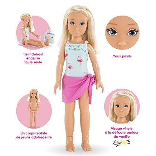 Poupée mannequin Mes Corolle Girls : Coffret Valentine À La Plage Corolle - vue 5