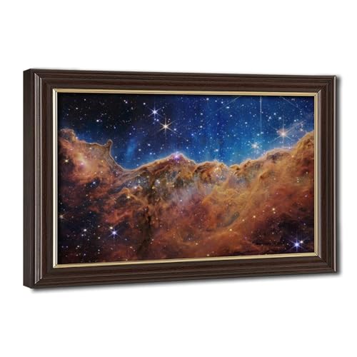 Poster Carina Nebula James Webb | Toile décoration murale 30x45 cm