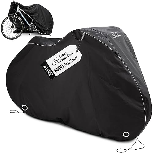 Team Obsidian Bike Covers Outdoor Storage or Transportation/Travel