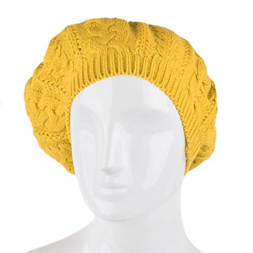 Image of Nollia Soft Knit Solid Color Beanie, Chic, and Lightweight Crochet Knitted Style Beanie Hat for Women, One Size Slouchy Hat