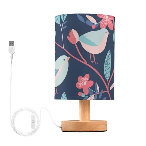 Lampe de nuit USB enfants fleurs pour rassurer face au noir