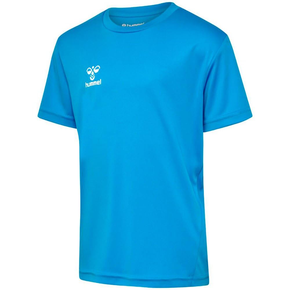 hummel Hmllogo Set Kids T-shirt unisex dla dzieci (1 sztuk), Kolor niebieski, 116