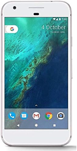 Google Pixel 1st Gen 32GB Factory Unlocked GSM/CDMA Smartphone for All GSM Carriers + Verizon Wireless + Sprint (Very Silver) (Renewed)