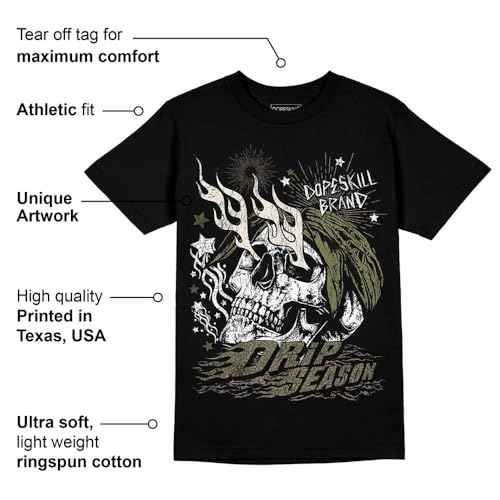 Image of DopeSkill Halloween Graphic Tee Streetwear Hip Hop Hypebeast Unisex T-Shirt Sneaker Colour Matching Shirts Spooky Graphic