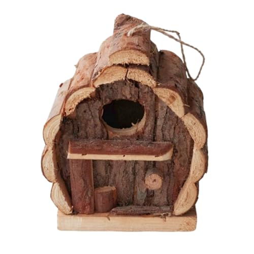 Nichoirs à oiseaux en bois naturel abri résistant pour balcon