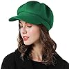 Sumolux Women Beret Newsboy Hat French Wool Cap Classic Autumn Spring Winter Green #1