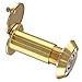BokWin Door Viewer, Solid Brass HD Glass Lens 200-degree Door Viewer with Heavy Duty Rotating Privacy Cover for 1-3/8