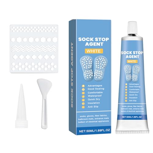Sock Stop Anti-Rutsch-Kleber – 50 ml flüssiger Stopper für...