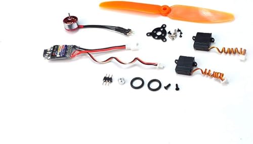 Miniatura 6 de Balsa Kit de corte láser Micro 3CH 14.094 in Newton avión eléctrico de control remoto para construir para adultos modelo volador RC sin ensamblar