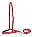 Showman RED Premium Nylon Padded Noseband and Tie Down