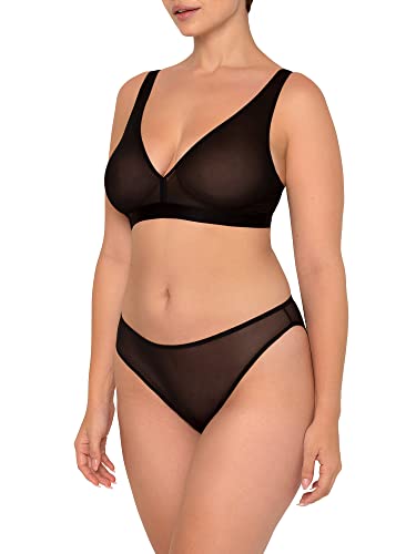 Smart & Sexy Women's Sheer Mesh Plunge Bralette4