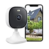 WLAN Überwachungskamera Aussen mit Scheinwerfer, Winees 1080P WiFi IP Kamera mit Gegensprechfunktion funktioniert mit Alexa, Farbnachtsicht Sicherheitskamera mit IP65 Wasserdicht für Garage Garten