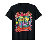 Schools Out for Summer Happy Last Day of School Teacher Boys T-Shirt