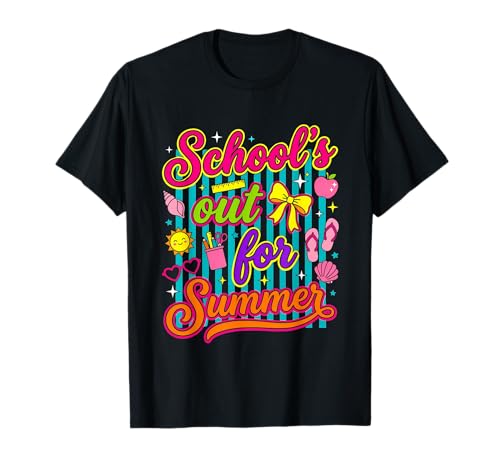 Schools Out for Summer Happy Last Day of School Teacher Boys T-Shirt
