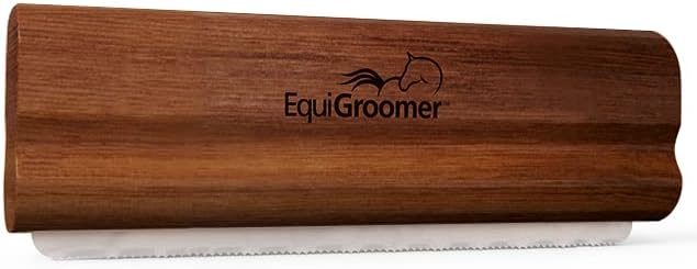 EasyGroomer Deshedding Brush for Dogs & Cats – Undercoat Grooming Tool for Short & Long Hair, Removes Loose Fur & Dirt, Reduces Shedding for Small & Large Pets, Mahogany