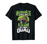 Trage das Design zum Offroad Motorsport und wenn du das nächste mal dein Quad oder Bike auf der Piste fährst. Allrad Quad Biking Spruch Motiv. Quad-Bike Herren Outfit als Überraschung für Weihnachten oder zum Geburtstag für den Papa Opa Onkel Quad Biker.