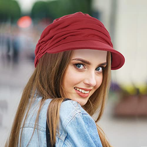 Colorsun Fashion Hat Cap With Brim Visor For Woman Ladies, Best For Daily Use #TOP5