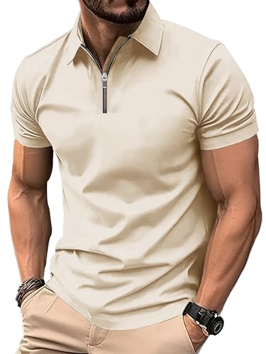 Image of Noble Monk Men's Regular Fit Polo Neck T-Shirt | Half Sleeve | Casual T-Shirt