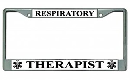 respiratory license plate frame - Respiratory Therapist Photo License Plate Frame Free Screw Caps with This Frame