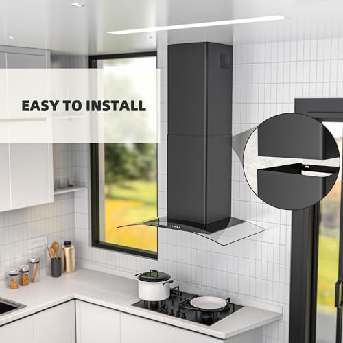 Range Hood Extension Chimney FGS-TG33B-ZST, Stainless Steel Wall Mount Chimney Extension for FIREGAS Range Hood FGS-UBG33Y75AC by FIREGAS - Image 7