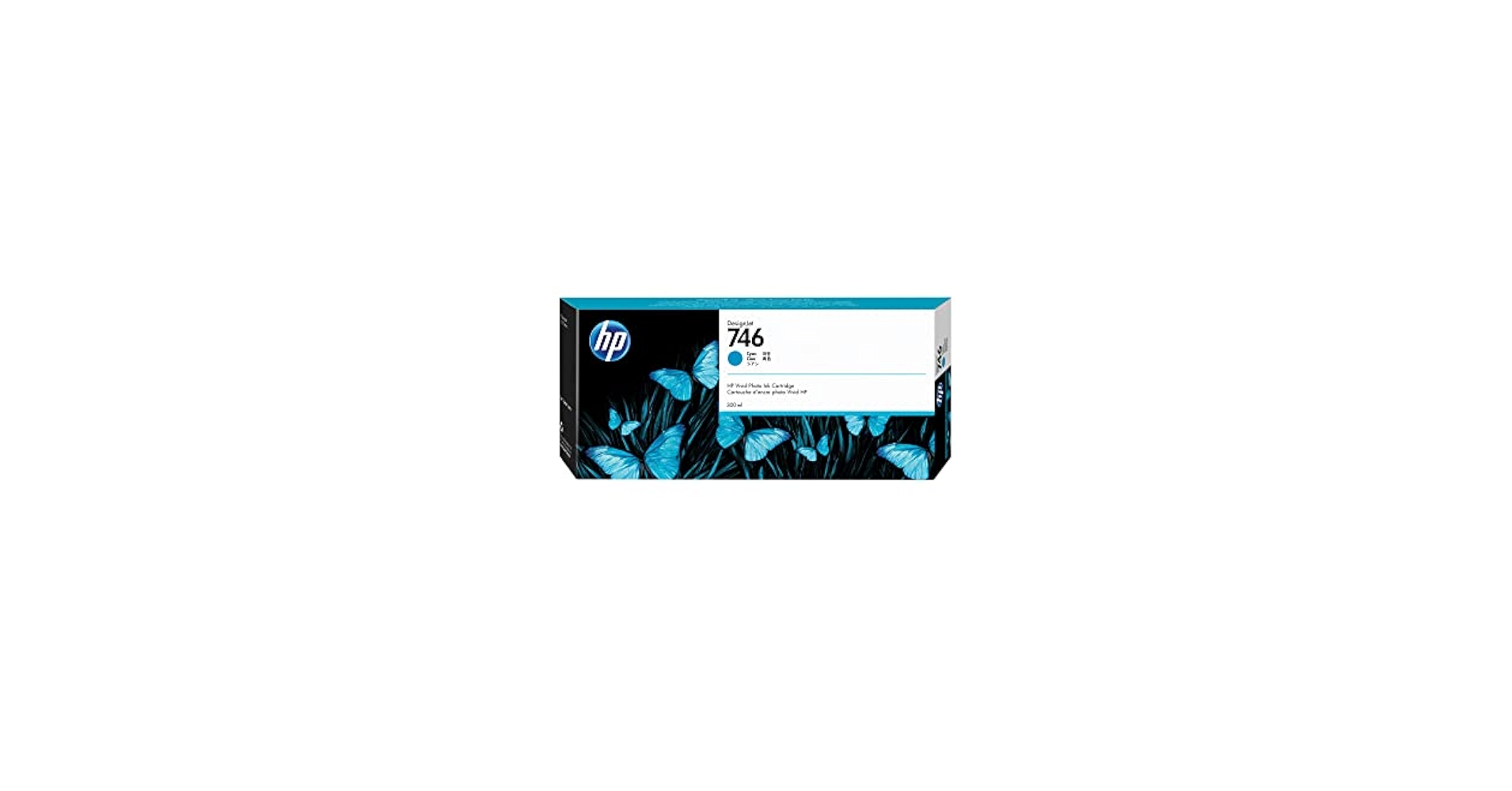 Amazon.com: HP 746 Cyan 300-ml Genuine Ink Cartridge (P2V80A
