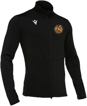 Macron 2022 Armenia Harvey Warmer Full Zip Top - Black
