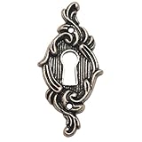 schlüsselbuchse zum einlassen 61x29x3mm Möbel Schlüsselschild Schlüsselbuchse