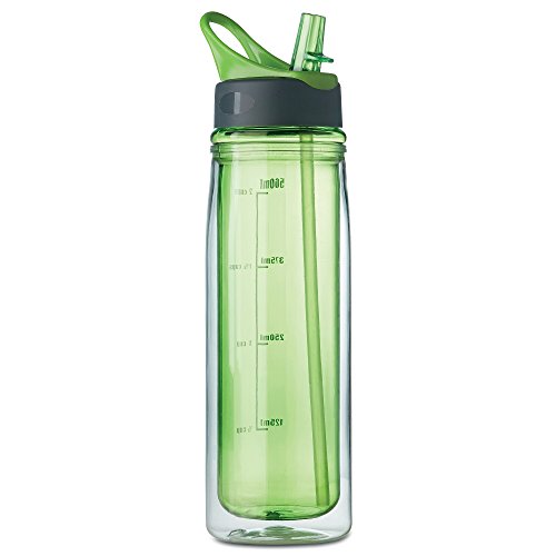 Tritan Bouteille double paroi (550ml), citron vert, d7x27.5cm Cover