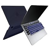 MS factory MacBook Pro 13 2019 2018 用 ケース カバー ＋ 日本語 キーボードカバー マックブックプロ 13インチ ハードケース タッチバー 搭載 Pro13 A2159 A1989 A1706 2017 2016 全12色 マット加工 ネイビー 紺 RMC series RMC-SETP13T-MNV