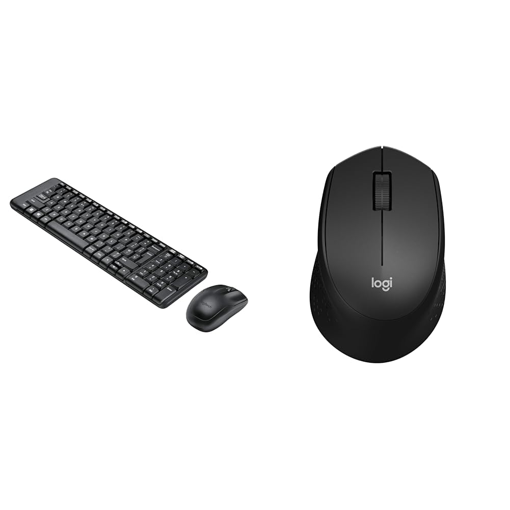 Logitech MK215 Wireless Keyboard and Mouse Combo, 2.4 GHz Wireless, 3 Years Warranty, Compact Design-image-33