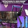 Sensic SA-30 Microphone Boom Arm, 360° Rotatable Mic Stand with 6 inch riser, Microphone Holder with 1/4", 3/8" and 5/8" Adapters, Professional Microphone Arm with Accessories, Mic Boom Arm Black #4