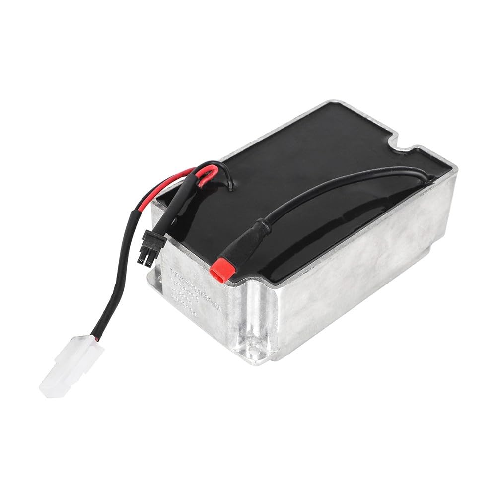 Chargeur Intégré pour Scooter Electrique Ninebot Max, Accessoire de Montage Métallique Pièce de Rechange Argent