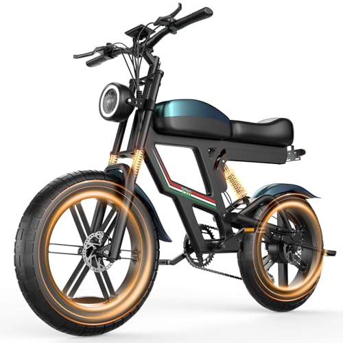 Pikabike Electric Dirt Bike for Adults, Powerful 1800W Peak...