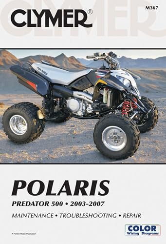 Clymer Polaris Predator 500 (2003-2007) revue technique quad