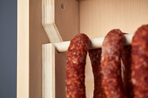 Neipp & Söhne Wurstschrank | Reifeschrank | Trockenschrank | Fliegenschrank | Anschlag links | In Weiss | 50 x 60 x 12 cm - 0720780590767 Neipp & Söhne Wurstschrank | Reifeschrank | Trockenschrank | Fliegenschrank | Anschlag links | In Weiss | 50 x 60 x 12 cm