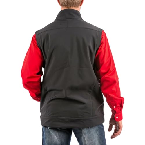Cinch Men's Bonded Softshell Vest with Concealed Carry Pockets3
