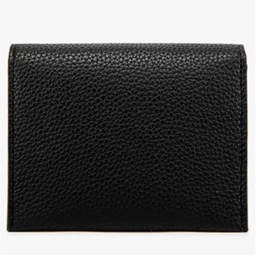 Women's Wallets PU Leather Short Wallets Portable Solid Color Money Bag Card Holder for Women Girls Coin Purse(Pink)4