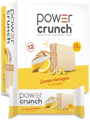 Power Crunch Lemon Meringue Carton 12 Count, 1.4 oz