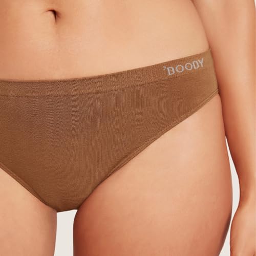 Image of Boody -Classic Bikini -Women's Underwear -Mid Rise, Moderate-Full Coverage Fit -Soft, Flat-Ribbed Waistband -Bamboo Viscose