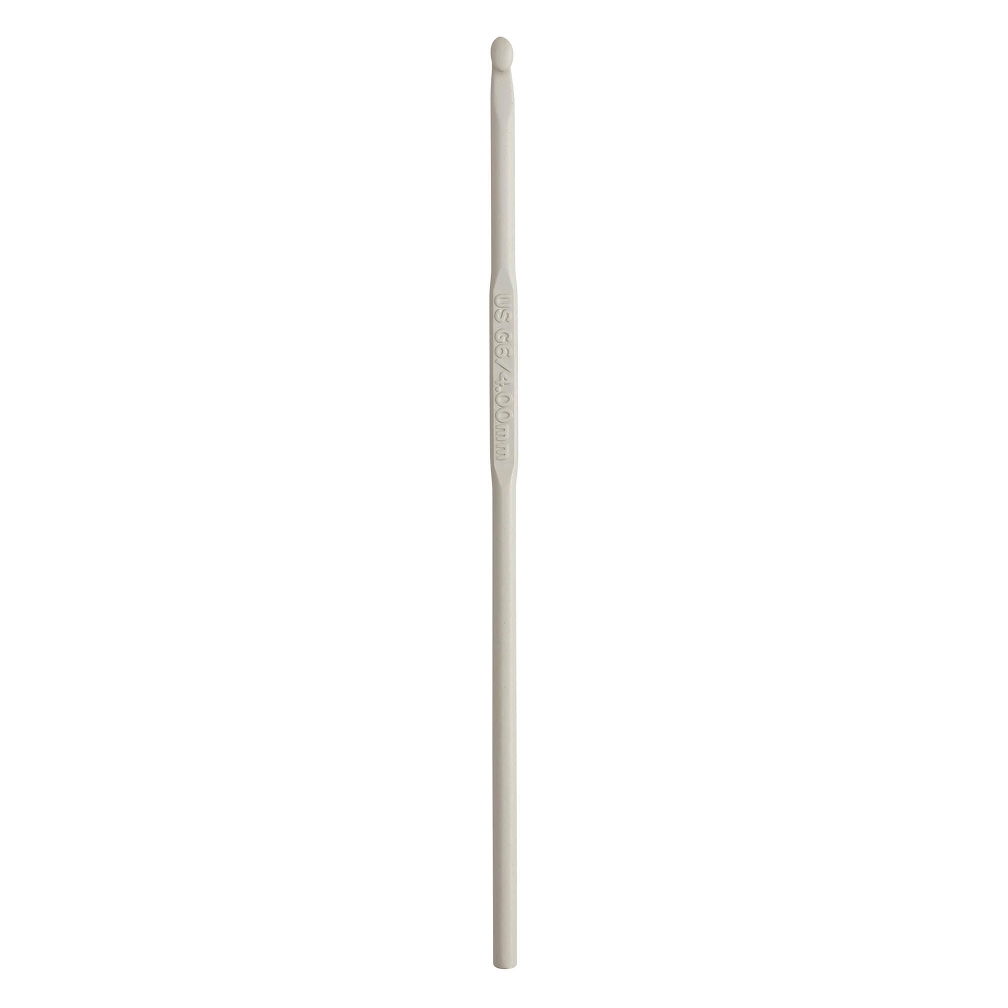 Crafty Capers Silver Pony P45609 | Aluminium Single Ended Crochet Hook | 4Mm X 15Cm (6In)