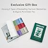 OSULLOC TEA VARIATION O (36 Count, 6 Types x 6 ea), Elegant & Sophisticated designed Gift Set, 6 Premium Organic Pure & Blended Tea from Jeju Island