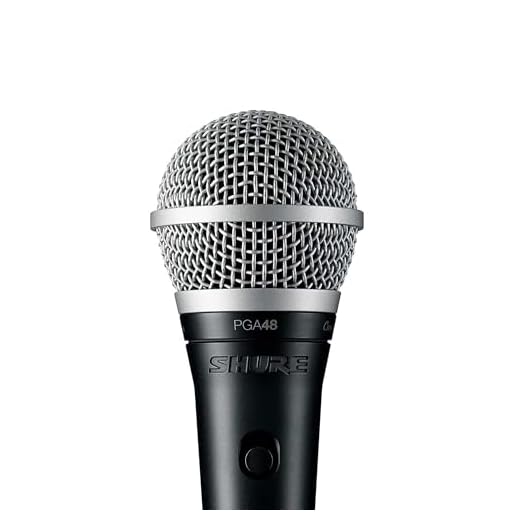4 - Microfone Vocal Dinâmico PGA48-XLR – Shure
