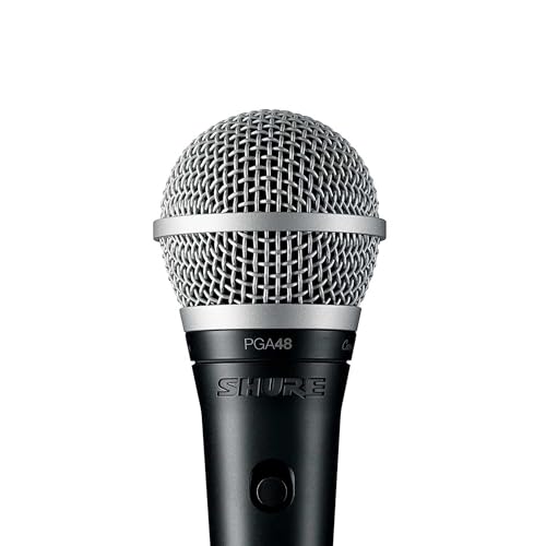 Shure PGA48 Cardioid Dynamic Vocal Microphone with XLR Cable